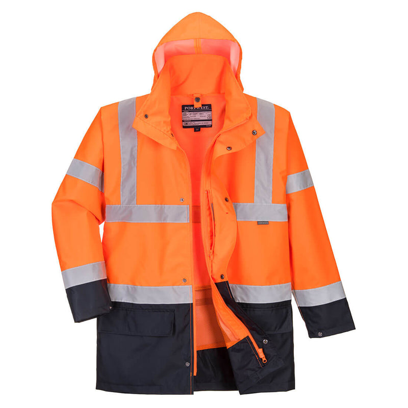 Portwest Hi-Vis 5-in-1 Contrast Jacket S766