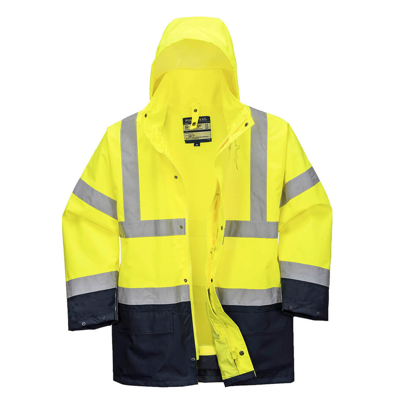 Portwest Hi-Vis 5-in-1 Contrast Jacket S766