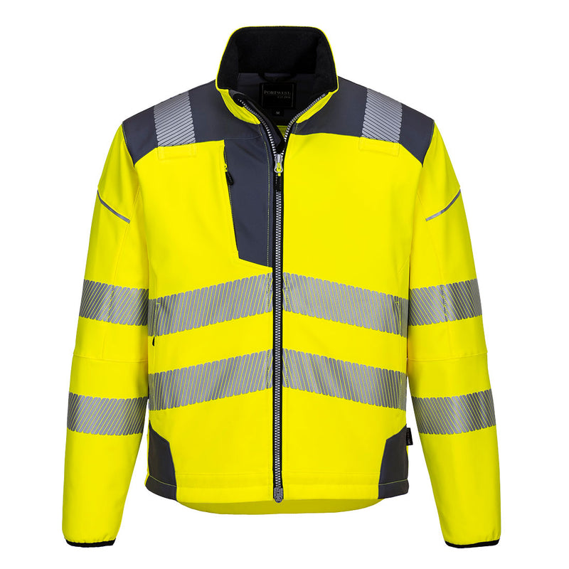 Portwest Hi-Vis Super SoftShell Jacket T402