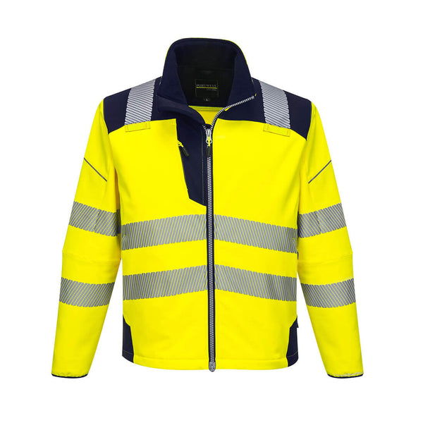 Portwest Hi-Vis Super SoftShell Jacket T402