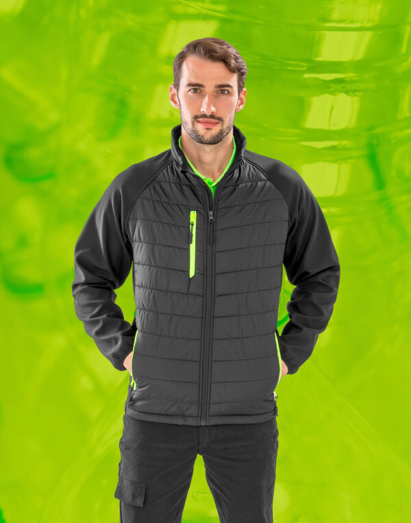 Result Genuine Recycled Compass Padded Softshell Jacket R237X R237X