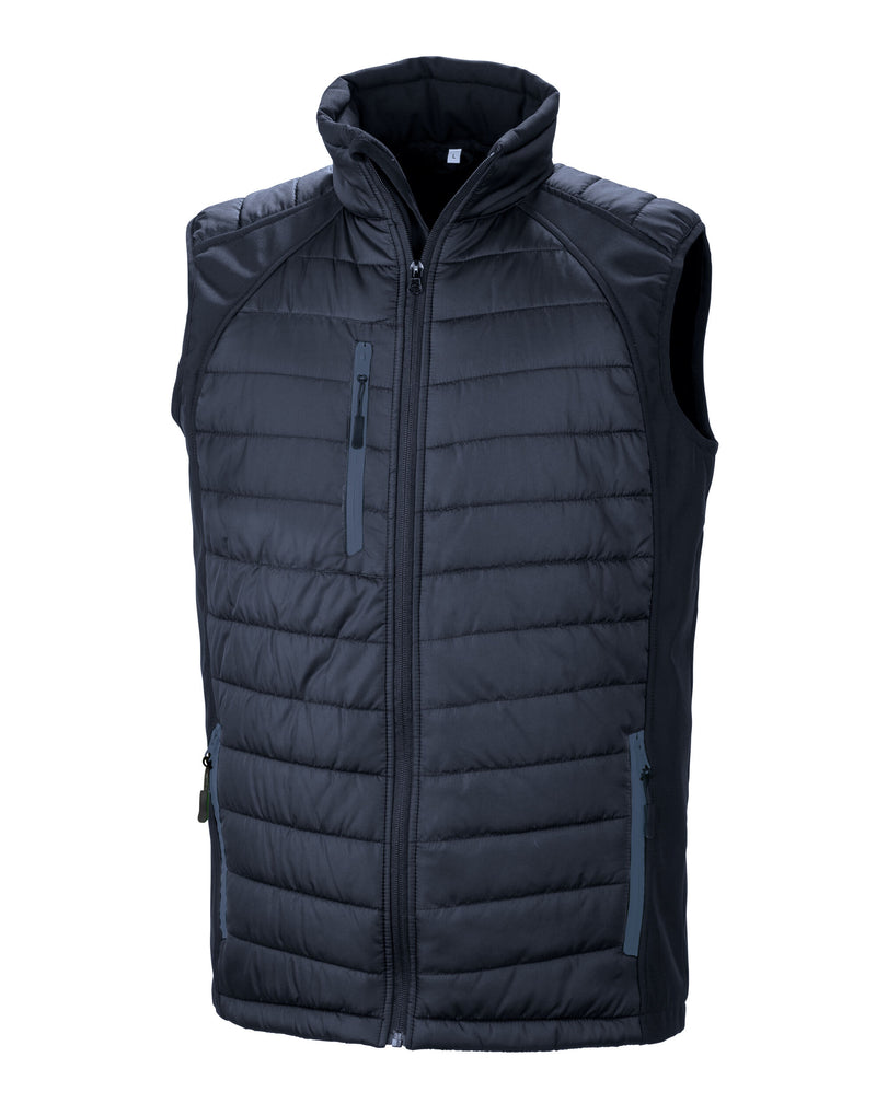 Result Genuine Recycled Compass Pad Softshell Gilet R238X