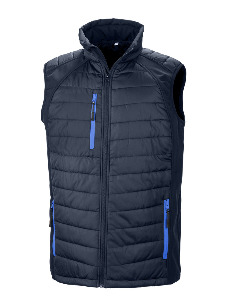 Result Genuine Recycled Compass Pad Softshell Gilet R238X