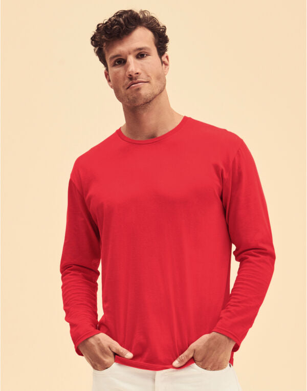 Fruit Of The Loom Iconic 150 Classic Long Sleeve T 61446 61446