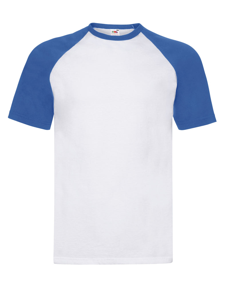 FOTL Men's Valueweight Short Sleeve Baseball T-Shirt 61026