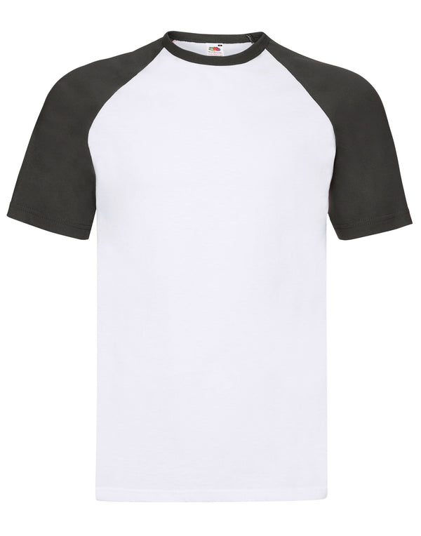 FOTL Men's Valueweight Short Sleeve Baseball T-Shirt 61026