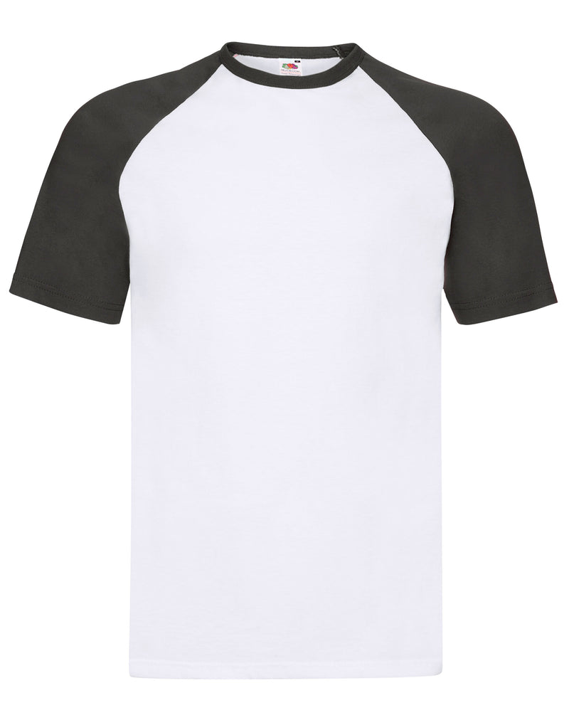 FOTL Men's Valueweight Short Sleeve Baseball T-Shirt 61026