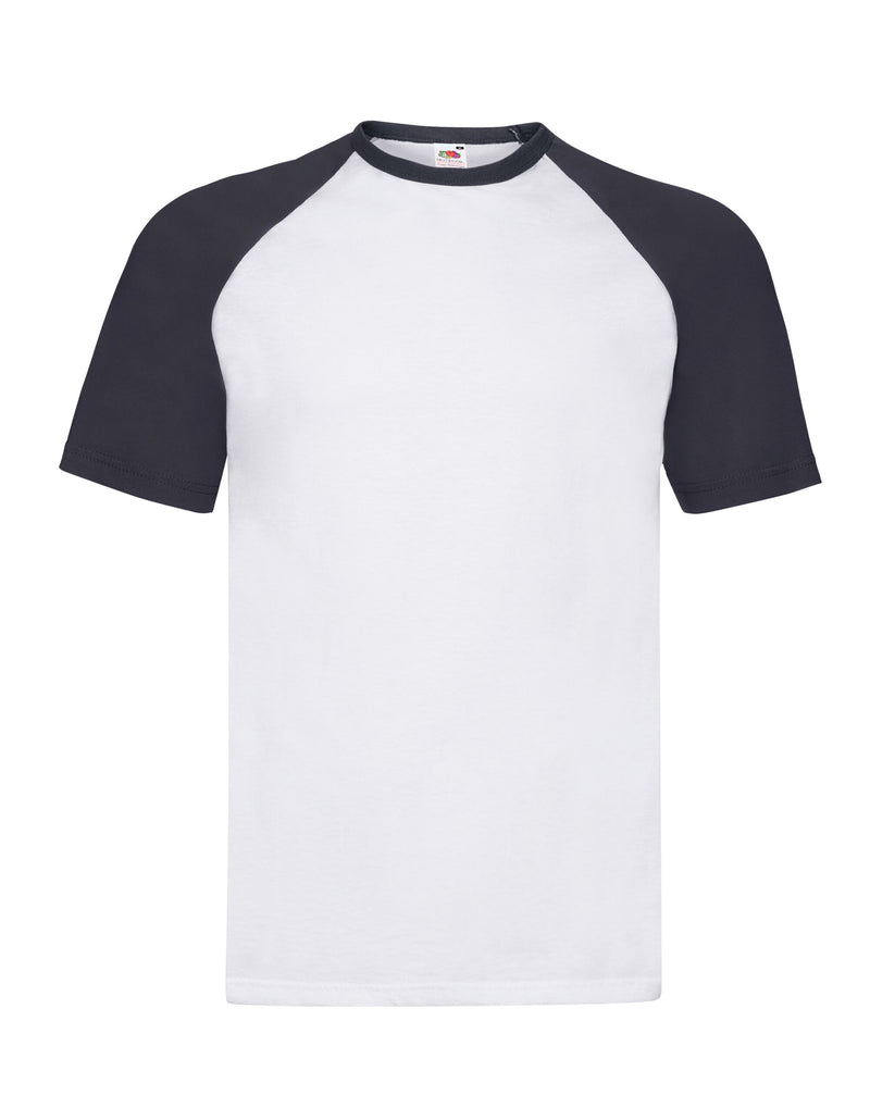 FOTL Men's Valueweight Short Sleeve Baseball T-Shirt 61026