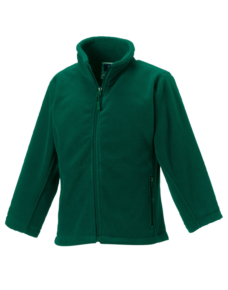 Russell Kids Full Zip Outdoor Fleece 8700B