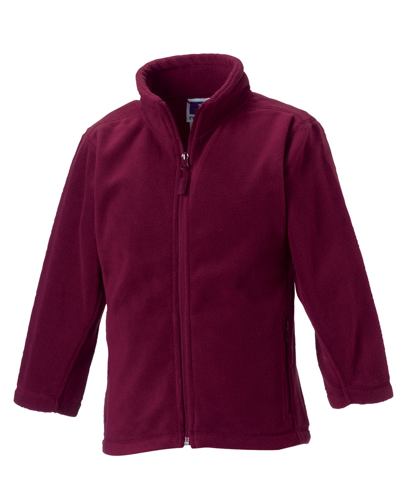 Russell Kids Full Zip Outdoor Fleece 8700B