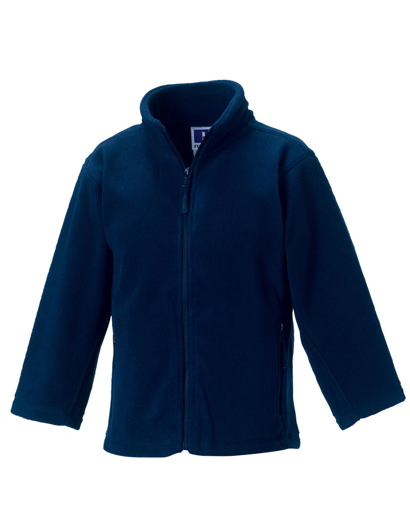 Russell Kids Full Zip Outdoor Fleece 8700B