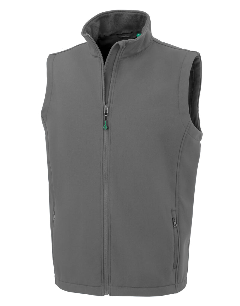 Result Genuine Recycled Men's Recycled 2-Layer Printable Softshell Bodywarmer R902M