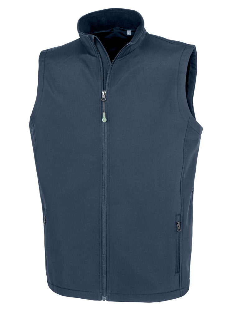 Result Genuine Recycled Men's Recycled 2-Layer Printable Softshell Bodywarmer R902M