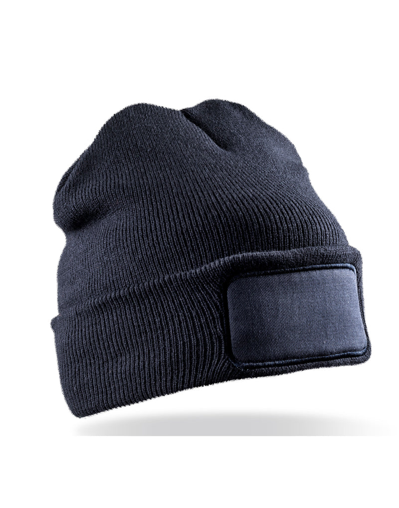 Result Genuine Recycled Recycled Double Knit Printers Beanie RC927X