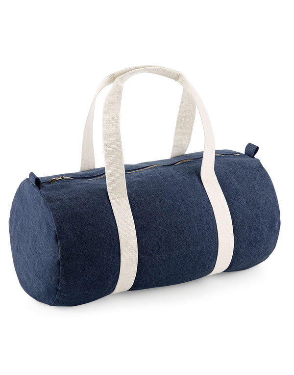 Bagbase Denim Barrel Bag BG646