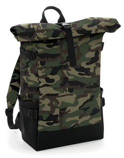 Bagbase Block Roll-Top Backpack BG858