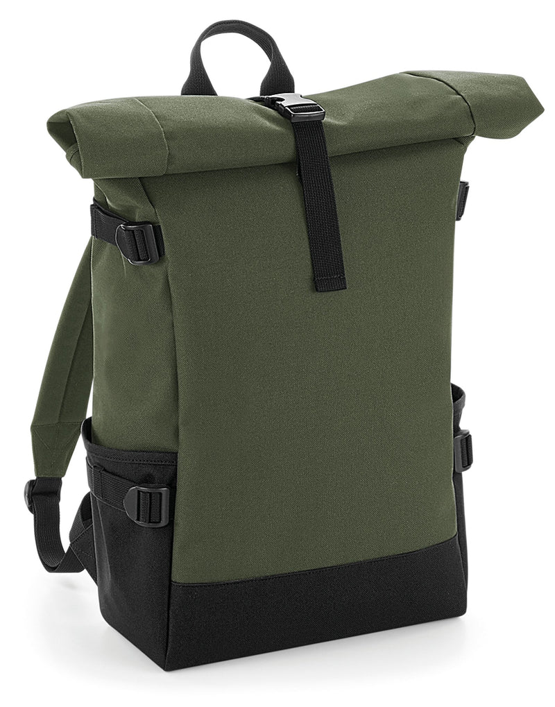 Bagbase Block Roll-Top Backpack BG858