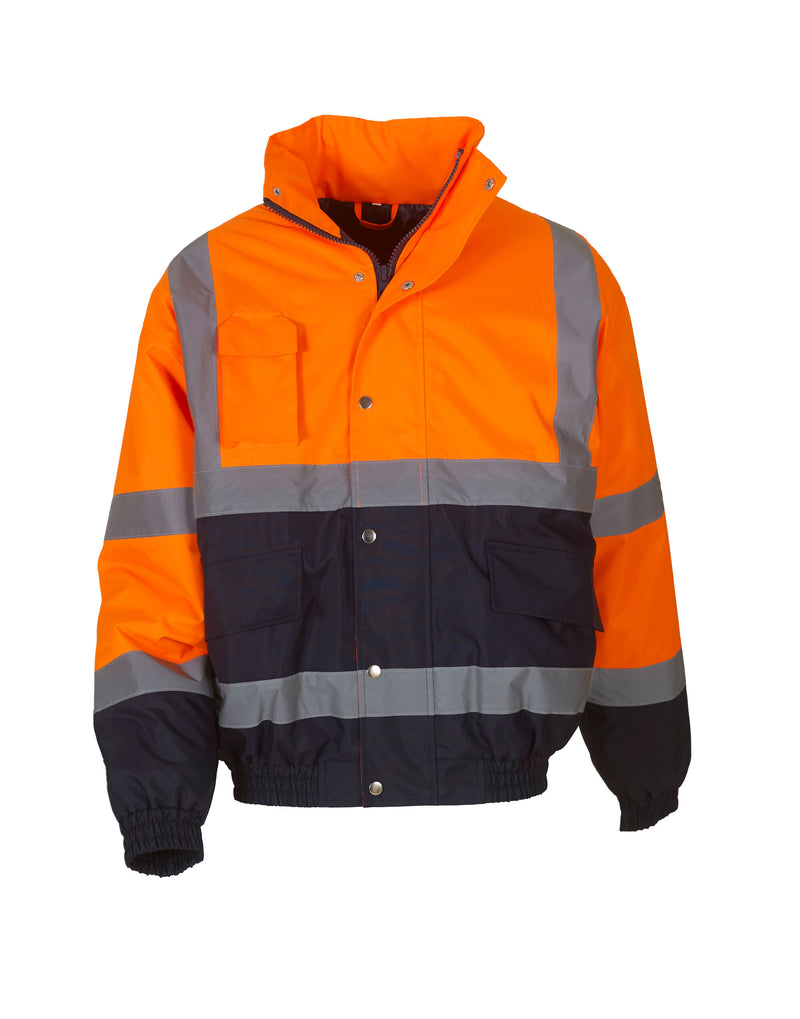 Yoko Hi-Vis 2 Tone Bomber Jacket HVP218