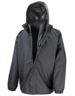 Result Core 3-in-1 Jacket With Quilted Bodywarmer R215X