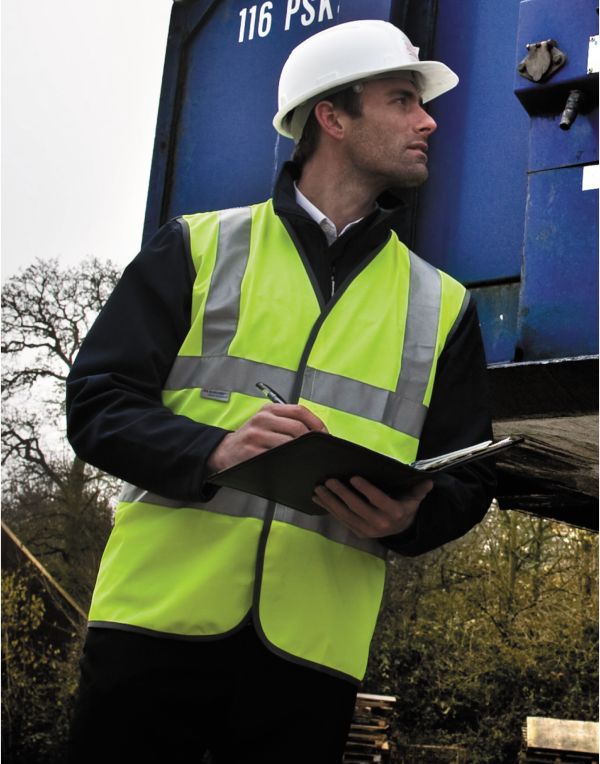 Result Safeguard Safety Hi-Vis Vest Using 3M™ R21X R21X