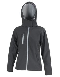 Result Core Women's TX Performance Hooded Softshell Jacket R230F
