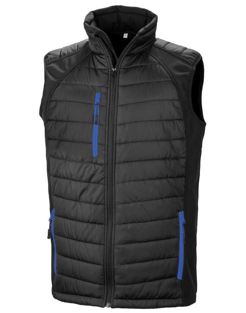 Result Genuine Recycled Compass Pad Softshell Gilet R238X