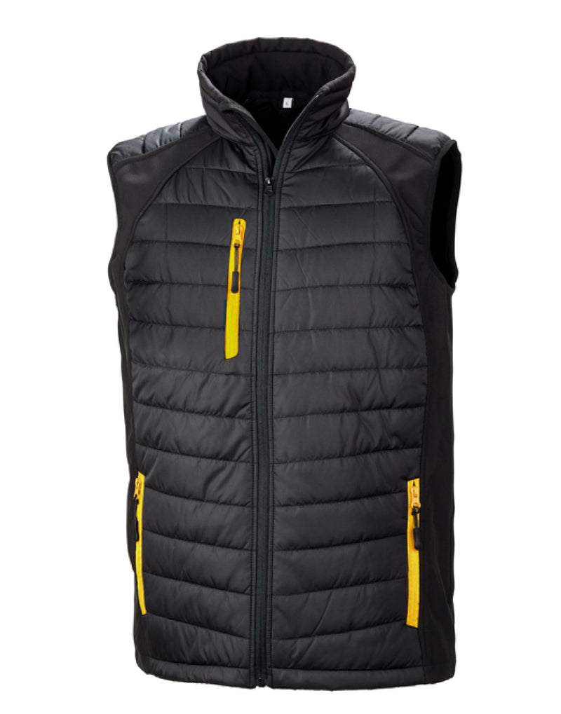 Result Genuine Recycled Compass Pad Softshell Gilet R238X