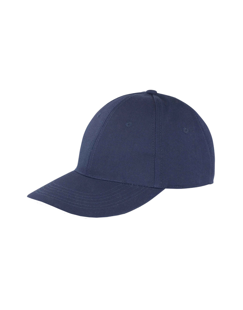 Result Core Memphis Brushed Cotton Low Profile Sandwich Peak Cap RC091X