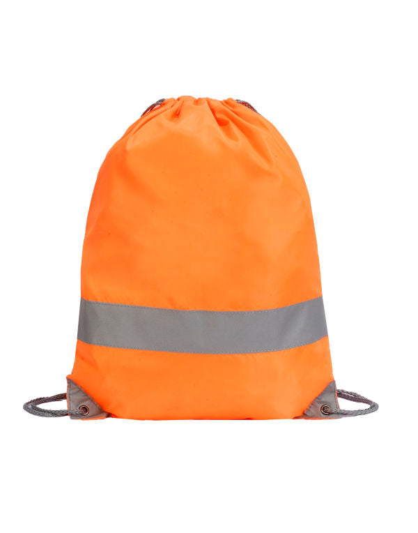 Shugon Hi-Vis Stafford Drawstring Tote Backpack SH5892 SH5892