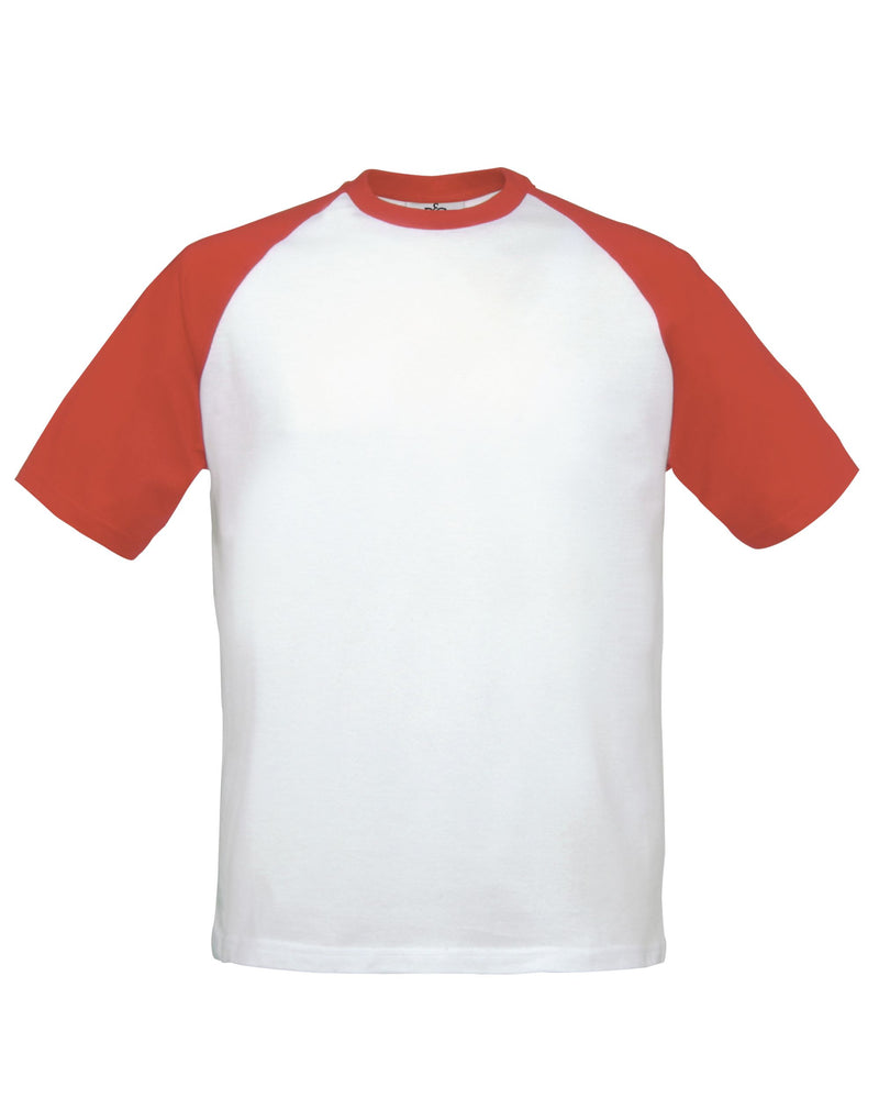 B&C Short Sleeve Baseball T-Shirt TU020