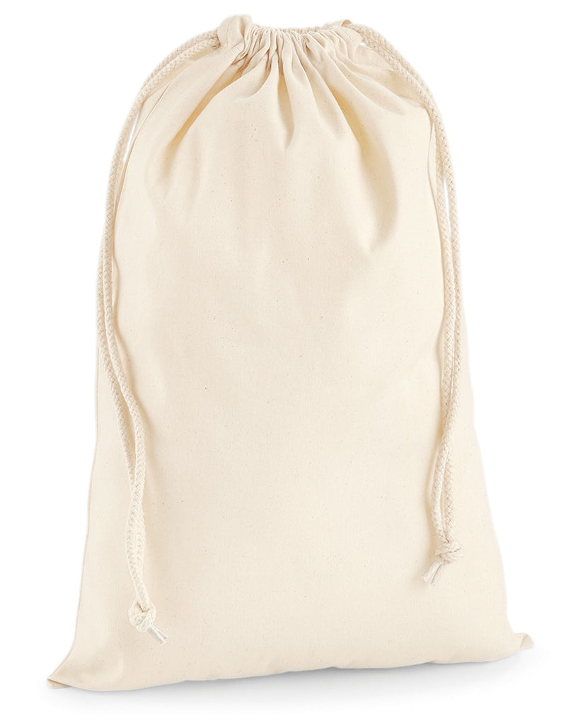 Westford Mill Premium Cotton Stuff Bag W216