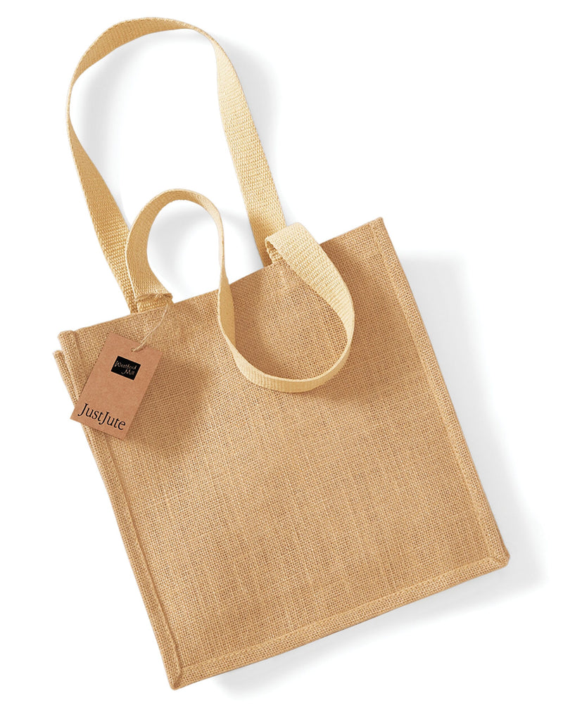 Westford Mill Jute Compact Tote W406